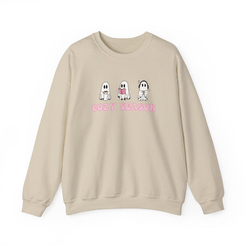 Cozy Season Ghosts Crewneck Sweatshirt