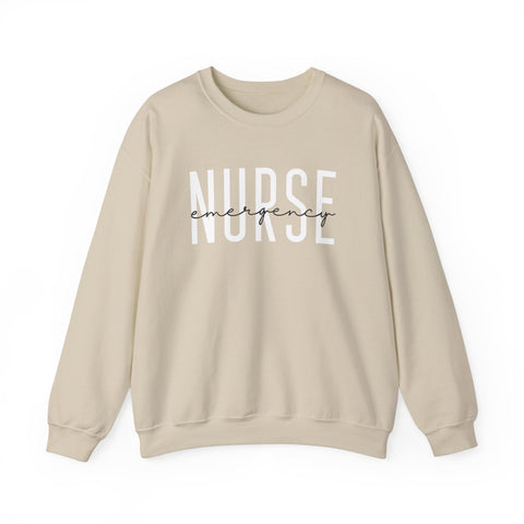 Emergency Nurse Crewneck Sweatshirt