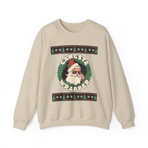 Gangsta Santa Crewneck Sweatshirt