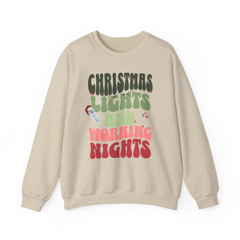 Night Shift Holiday Healthcare Sweatshirt