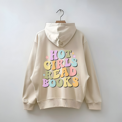 Hot Girls Read Books Hoodie