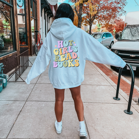 Hot Girls Read Books Hoodie