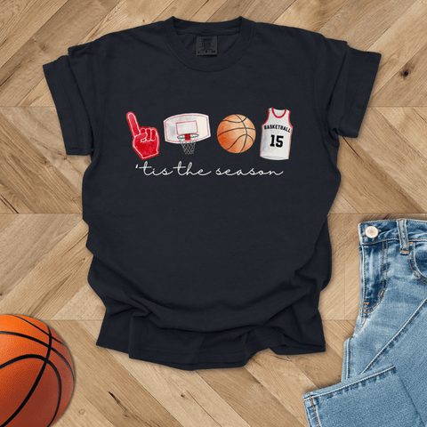 Tis The Season Basketball T-shirt