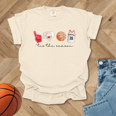 Tis The Season Basketball T-shirt