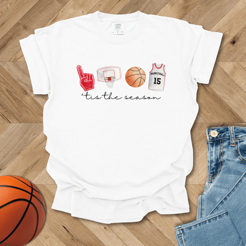 Tis The Season Basketball T-shirt