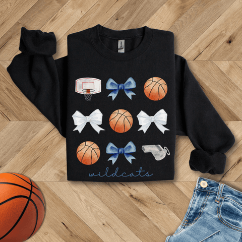 Coquette Kentucky Basketball Crewneck Sweatshirt