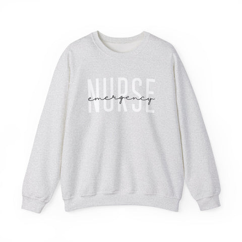 Emergency Nurse Crewneck Sweatshirt