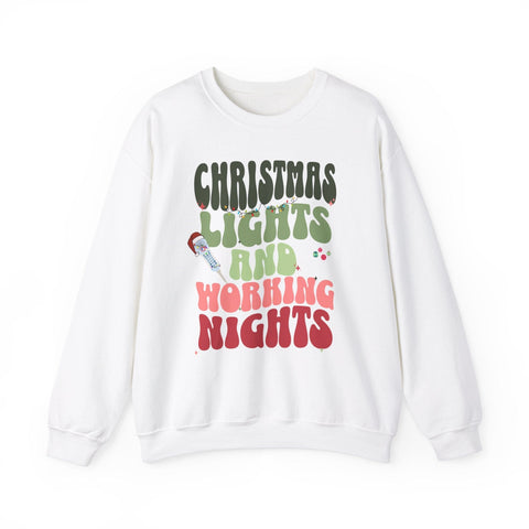 Night Shift Holiday Healthcare Sweatshirt