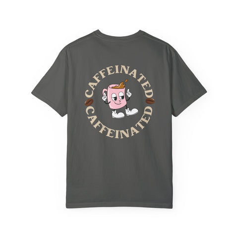 Retro Caffeinated Coffee Lover Shirt