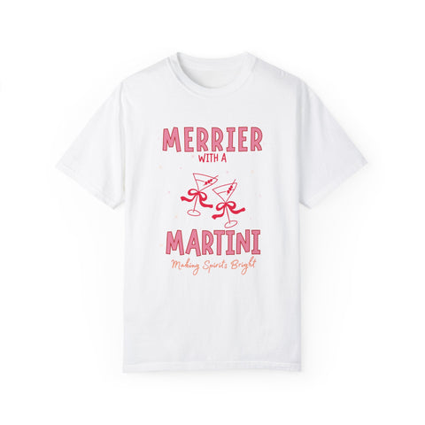 Merrier with a Martini T-shirt