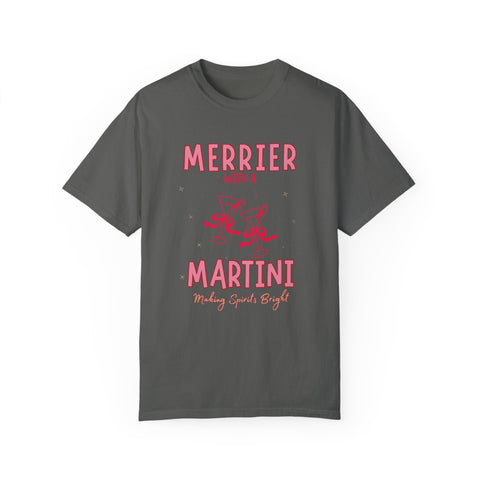 Merrier with a Martini T-shirt