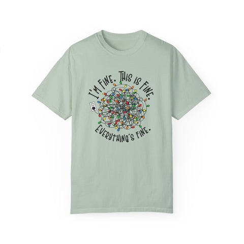 Everything is Fine Holiday T-Shirt