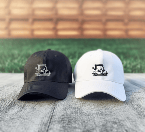 Embroidered Golf Cart Hat