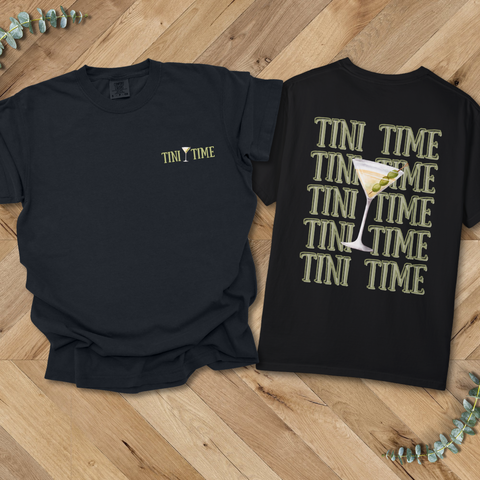 Tini Time Dirty Martini T-shirt