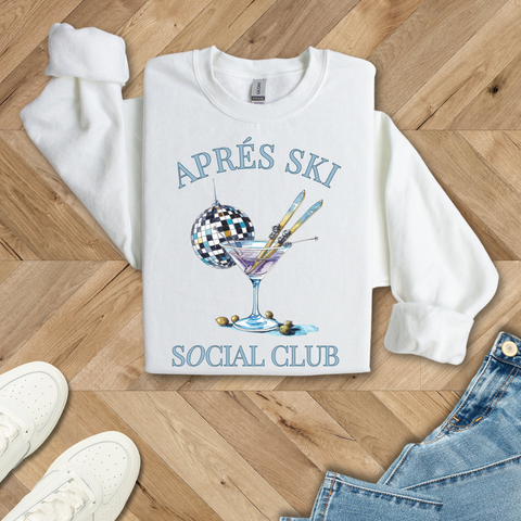 Aprés-Ski Social Club Crewneck Sweatshirt