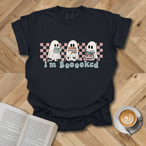 I'm Booked Ghosts Reading T-Shirt