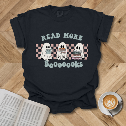 Read More Books Ghost Reading T-Shirt