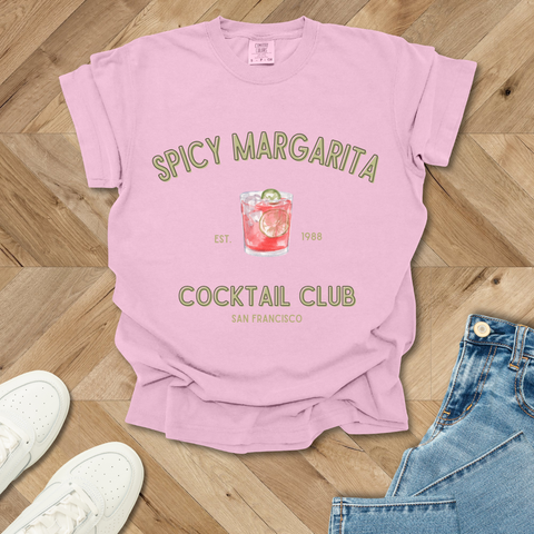 Spicy Margarita Cocktail Club T-Shirt