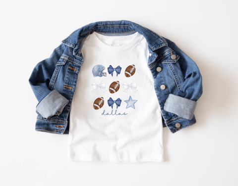 Coquette Dallas Football T-Shirt