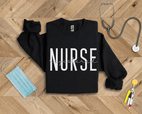 Registered Nurse Crewneck Sweatshirt