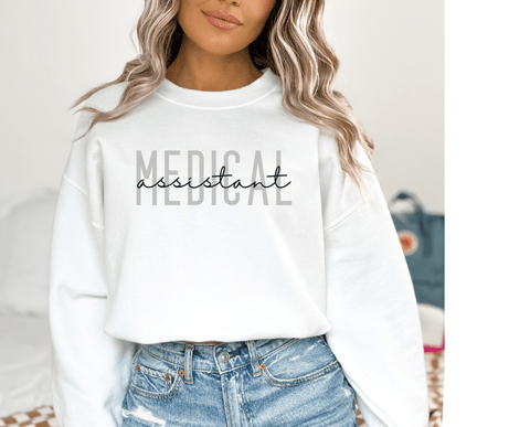 Medical Assistant Crewneck Sweatshirt