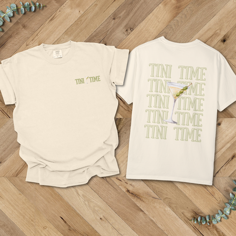 Tini Time Dirty Martini T-shirt