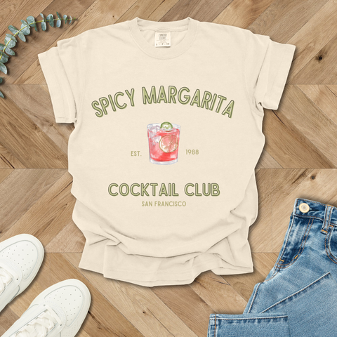 Spicy Margarita Cocktail Club T-Shirt