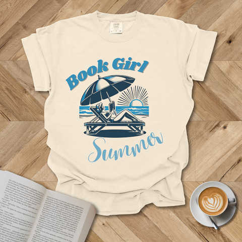 Book Girl Summer T-Shirt