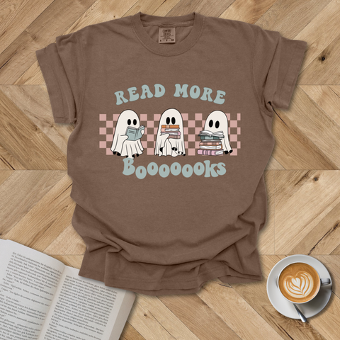 Read More Books Ghost Reading T-Shirt