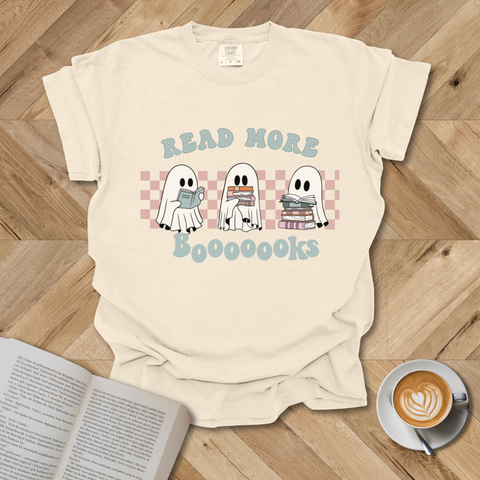 Read More Books Ghost Reading T-Shirt