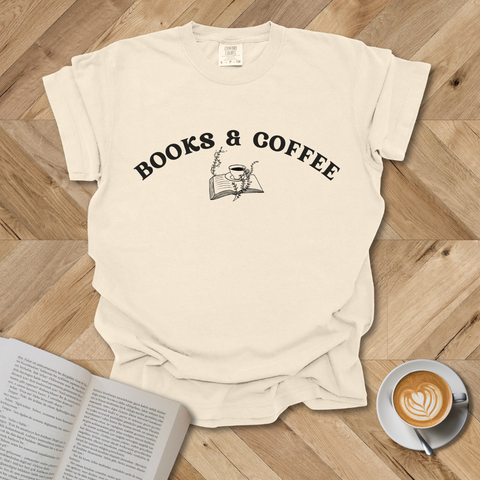 Books & Coffee T-Shirt