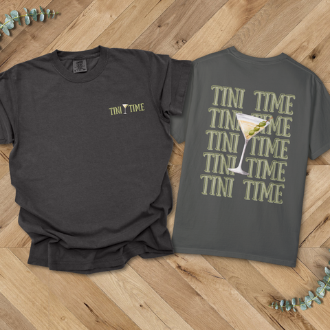 Tini Time Dirty Martini T-shirt