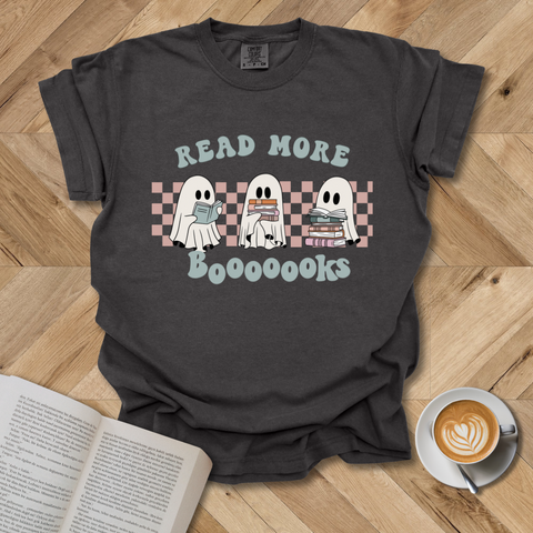 Read More Books Ghost Reading T-Shirt