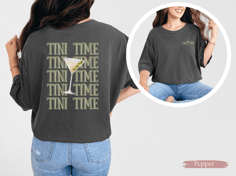 Tini Time Dirty Martini T-shirt