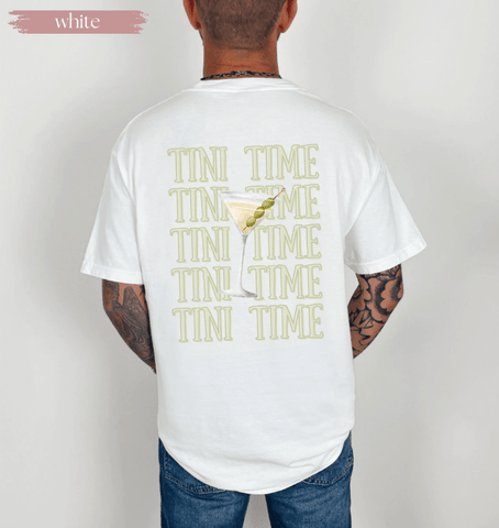 Tini Time Dirty Martini T-shirt