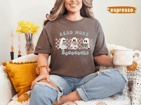 Read More Books Ghost Reading T-Shirt