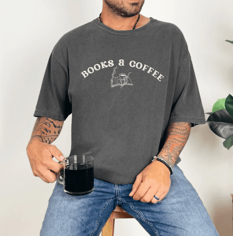 Books & Coffee T-Shirt