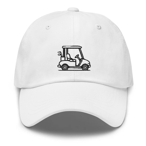 Embroidered Golf Cart Hat