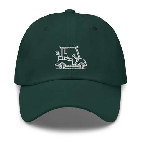 Embroidered Golf Cart Hat