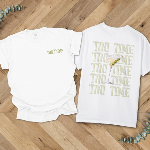 Tini Time Dirty Martini T-shirt