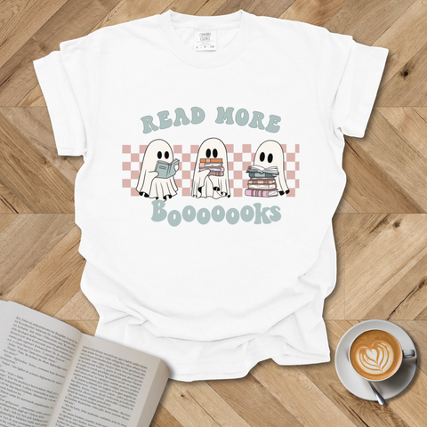 Read More Books Ghost Reading T-Shirt