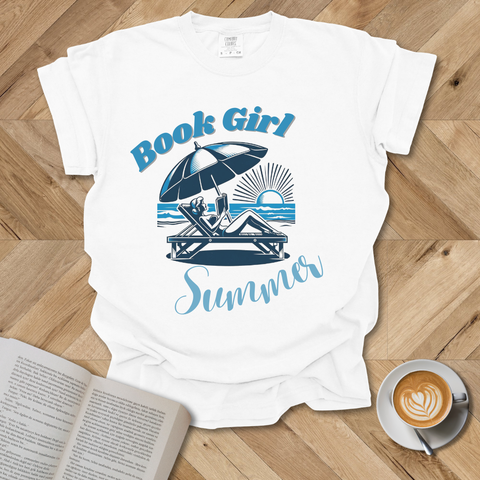 Book Girl Summer T-Shirt