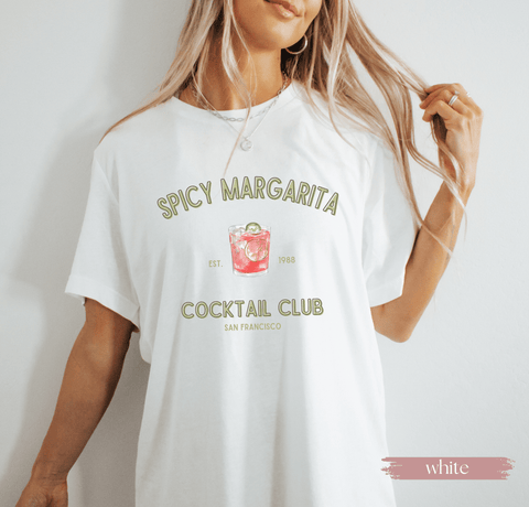 Spicy Margarita Cocktail Club T-Shirt