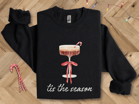 Tis the Season Espresso Martini Crewneck Sweatshirt