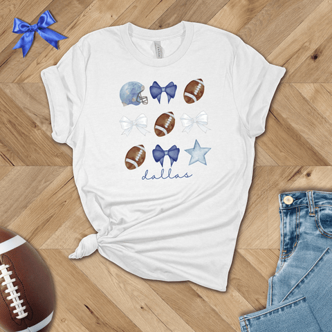 Coquette Dallas Football T-Shirt